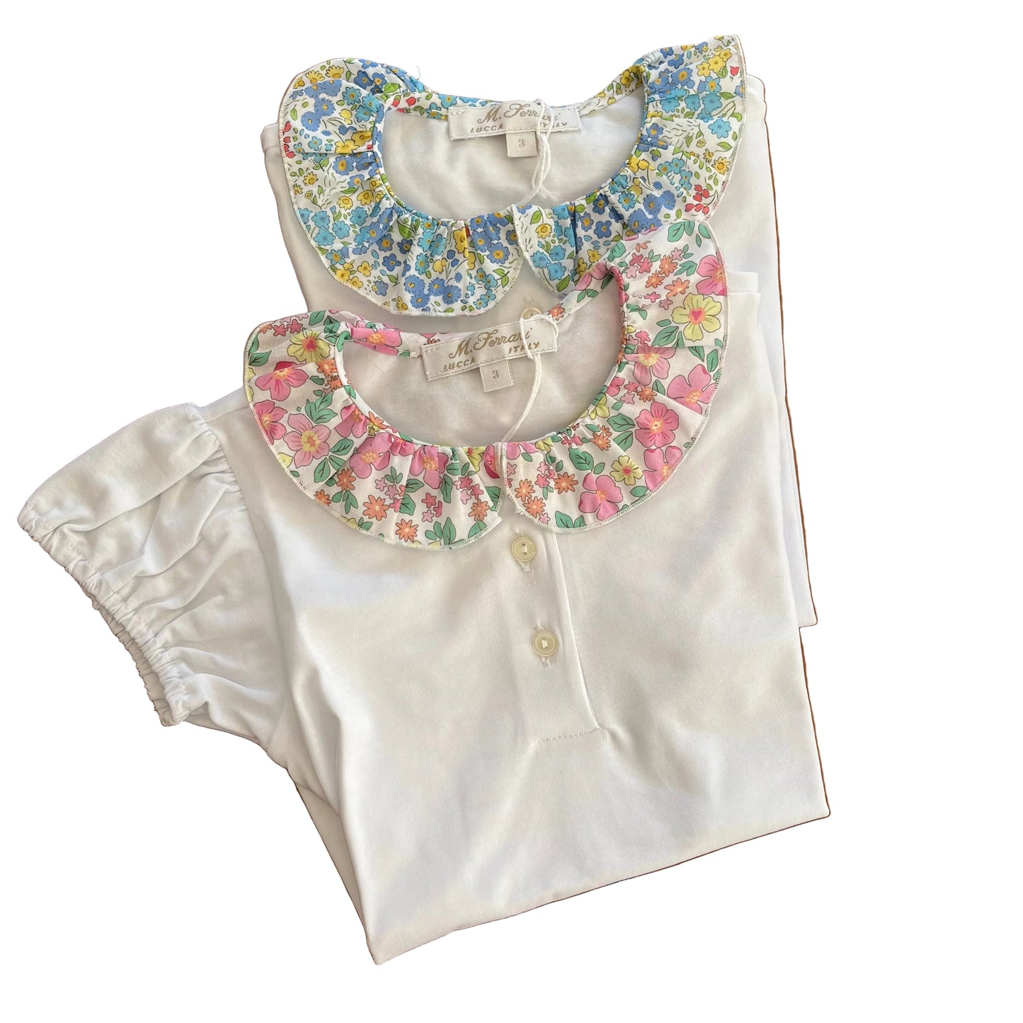 🌸SS26 Polo collo corolla liberty M. Ferrari CAZ21