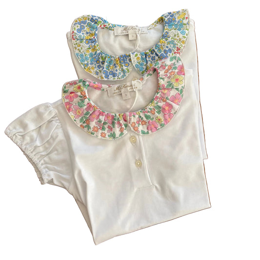 🌸SS26 Polo collo corolla liberty M. Ferrari CAZ21