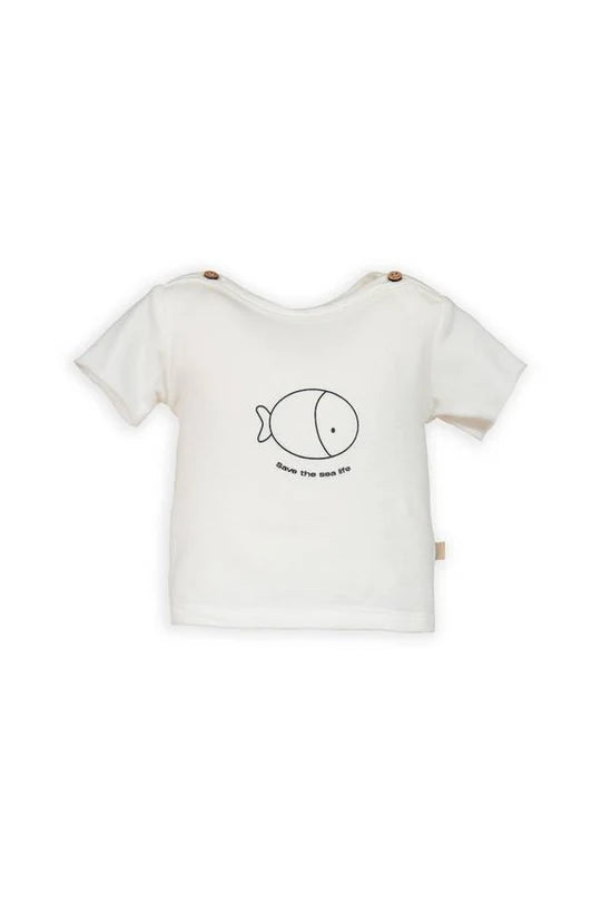 T-shirt M.C con  stampa 824 bamboom