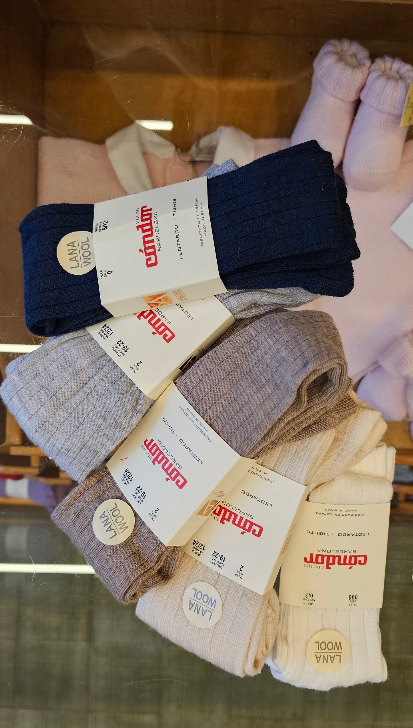 1204/1 Condor collant in lana a coste
