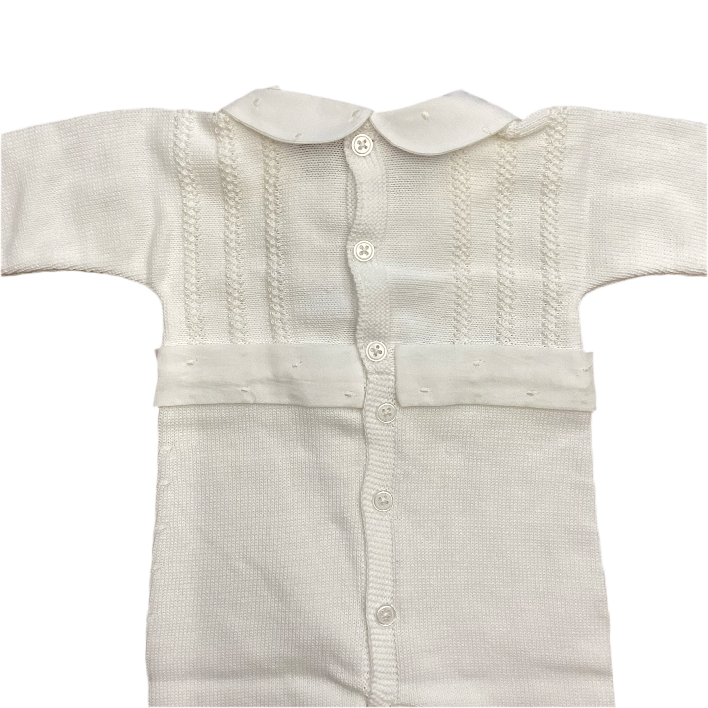 Tutina con piedi  “Paz V25” Eleganza Classica per il Tuo Piccolo Tesoro