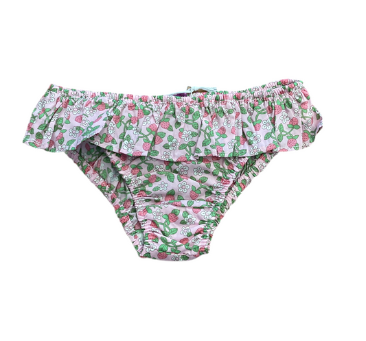 Costumino slip balza F3 liberty pesciolino rosso