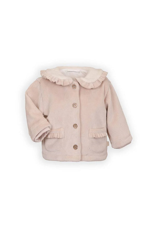 1034 Giacca Curderoy collo teddy