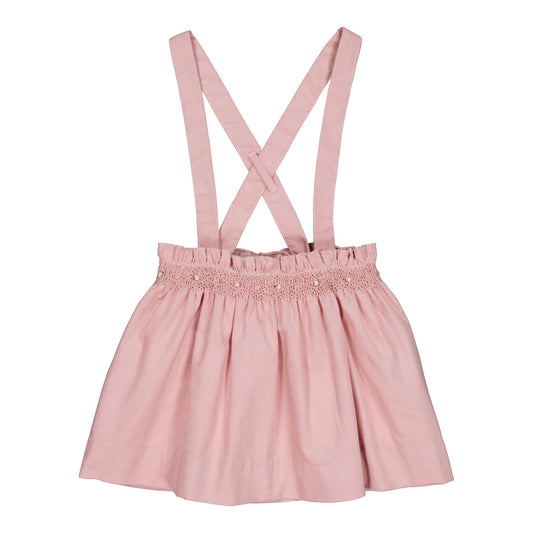 Louise, Gonna a Pieghe, In Velluto a Coste Rosa