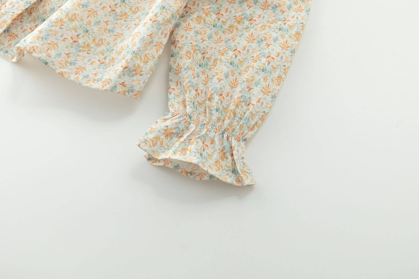 Blusa a maniche lunghe collo Peter Pan inverno bambina JGI95759