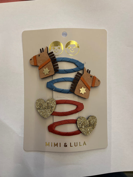 Lucky horse clip set ✅