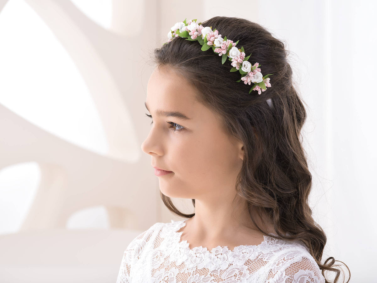 Cerchietto per la prima comunione, matrimonio, damigella, 2026