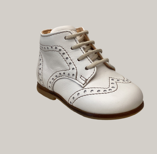 Polacchino stringato in pelle 627
