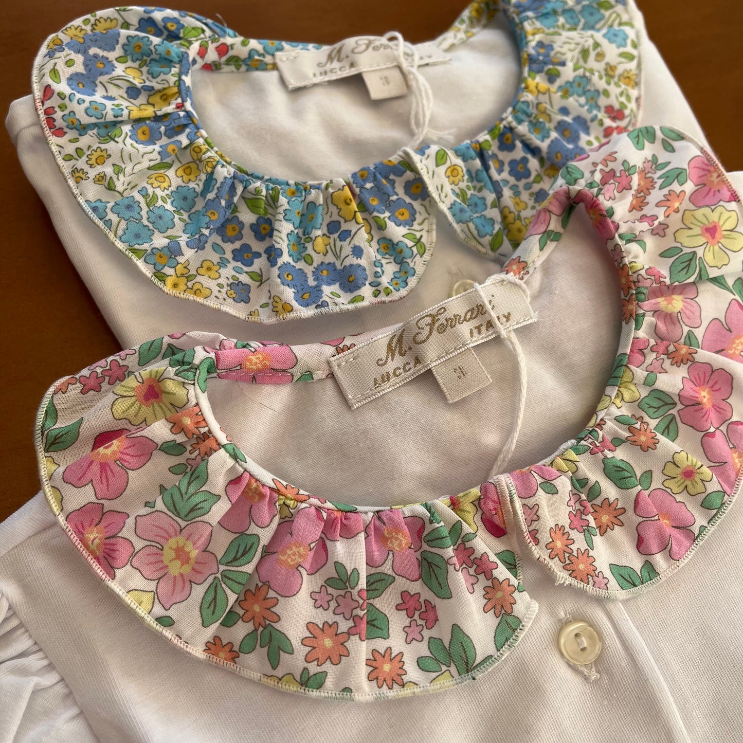 🌸SS26 Polo collo corolla liberty M. Ferrari CAZ21