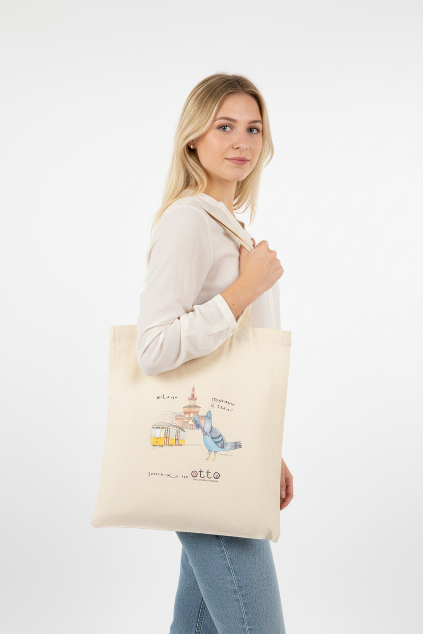 Borsa in tessuto Tram Emmis