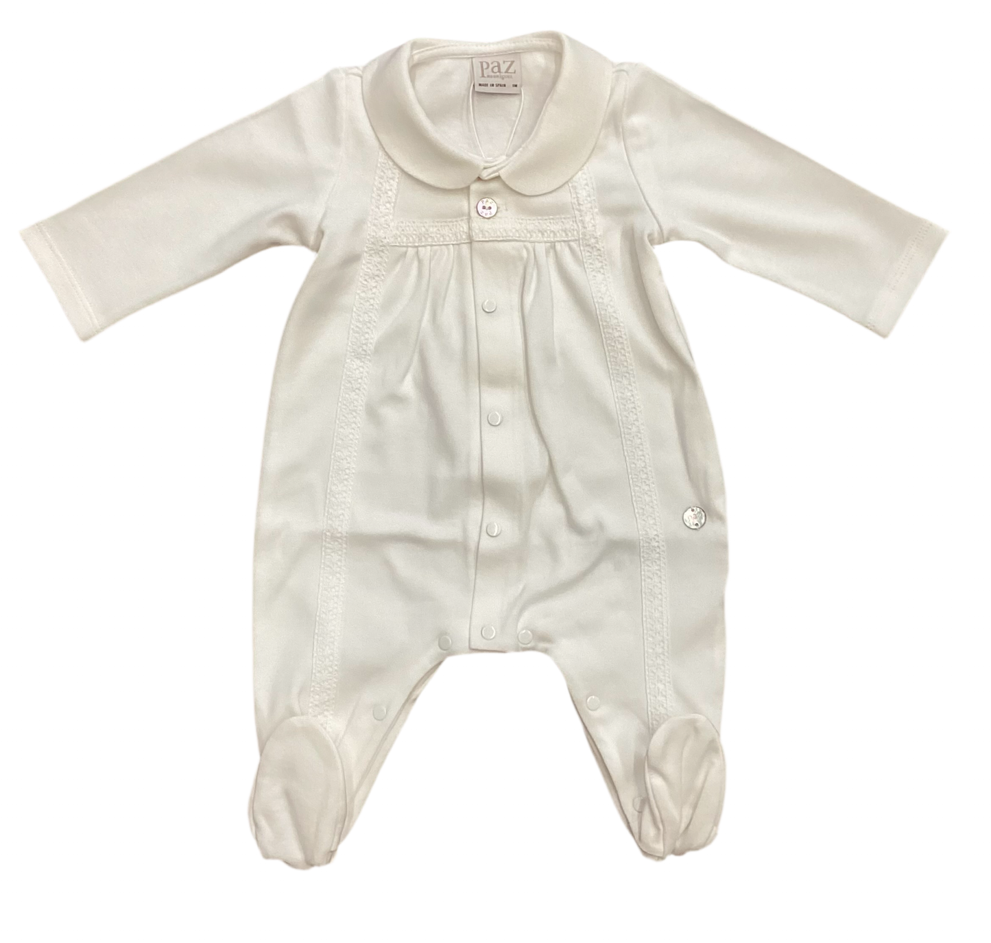 Tutina con piedi bimbo  “Interlock V25” PAZ 503