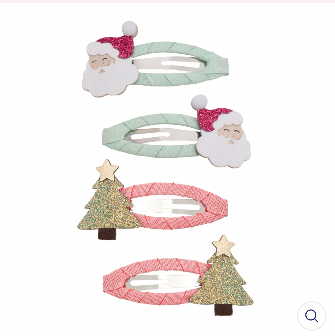🎀AI26/27 Santa and Christmas tree hair clips M.L