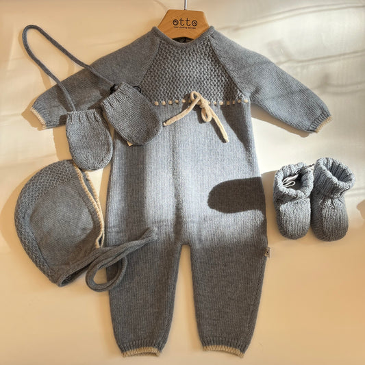 Set neonato cashmere 4pz LT1N00045 La Titta