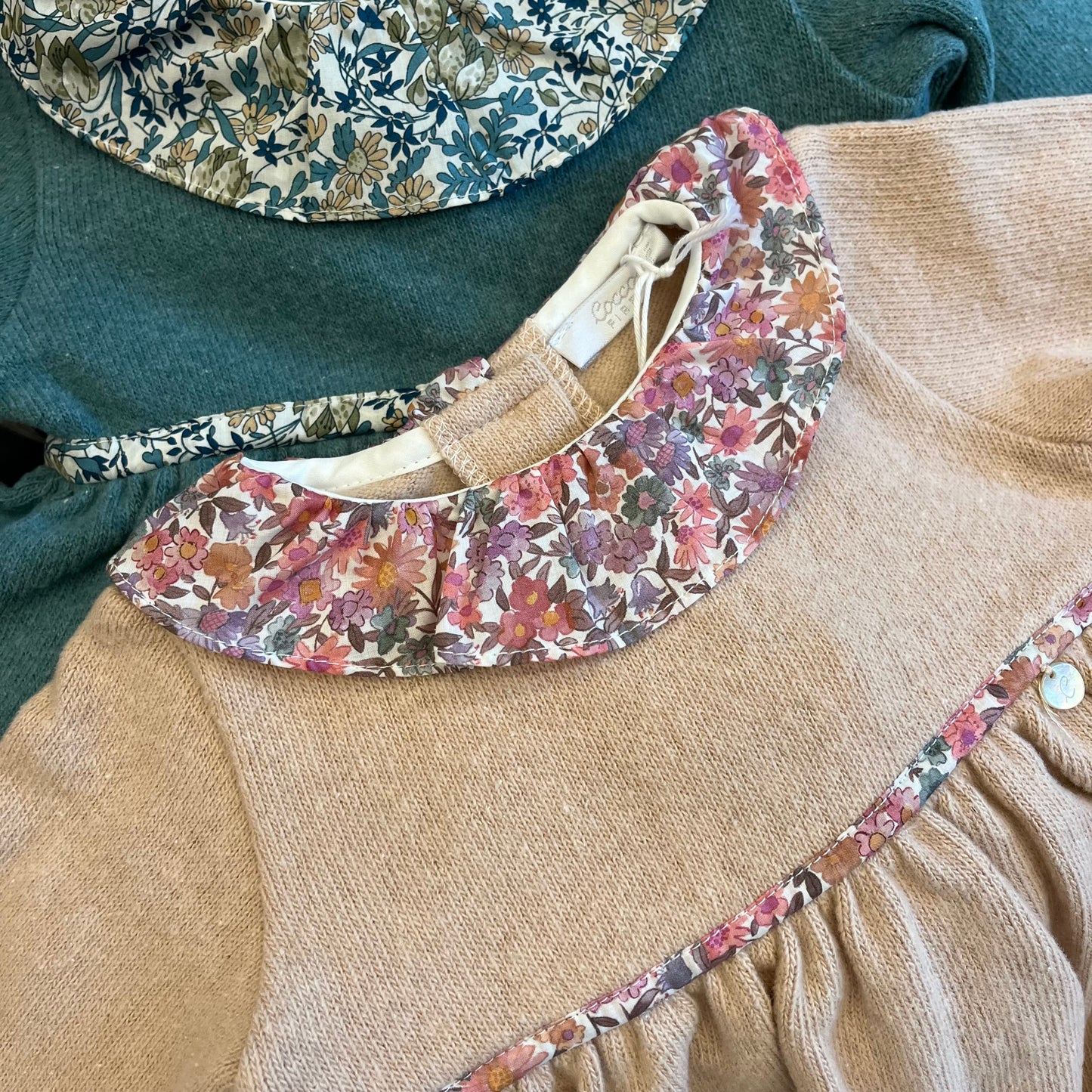 C62216 Abitino in caldo Jersey e liberty
