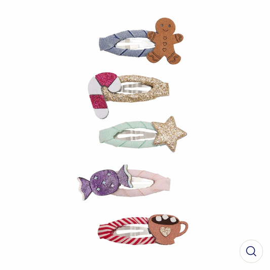 🎀AI26/27 Christmas food hair clips M.L
