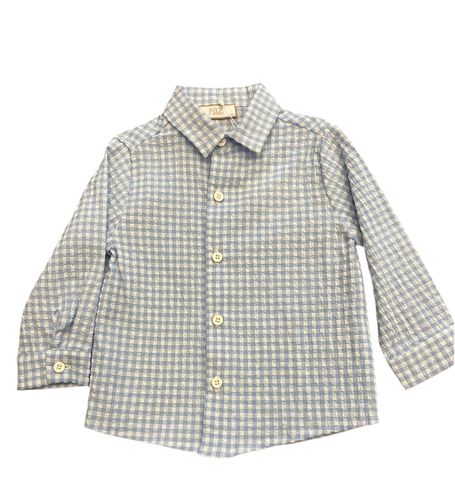 SS26 camicia vichy 153661 Paz