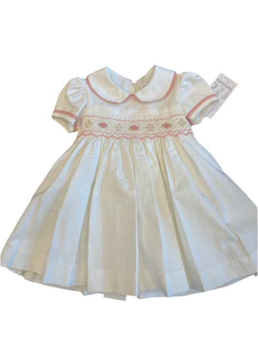 Abito punto smock B7011 B738 Tartaleta