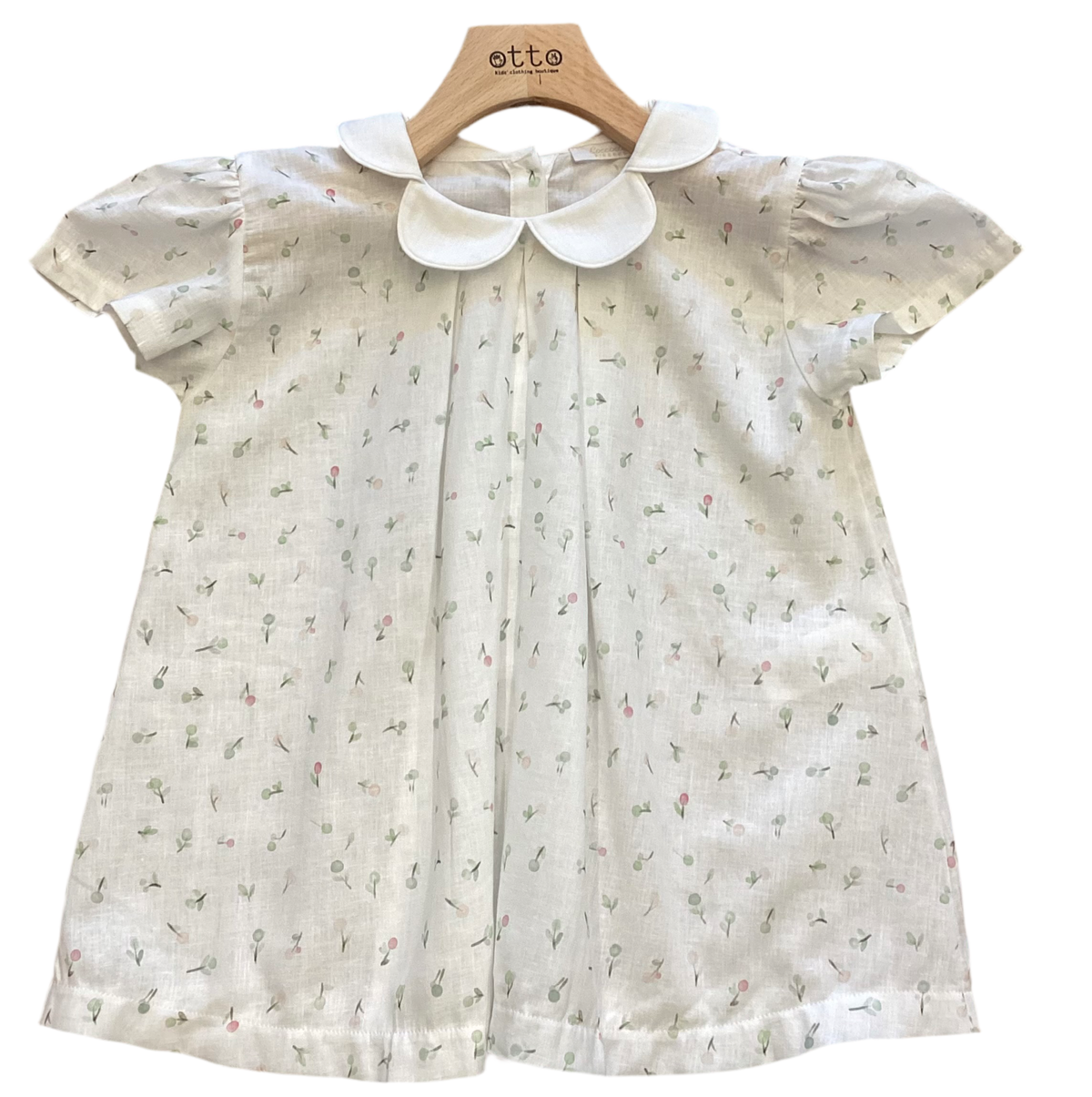 SS24 BLUSA IN LINO colletto petali