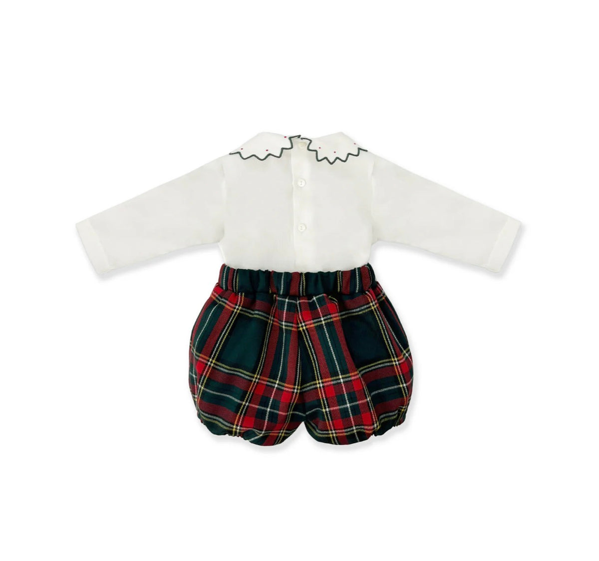 Set Coulotte tartan e body 1TBCT19.Z15V La Stupenderia✅