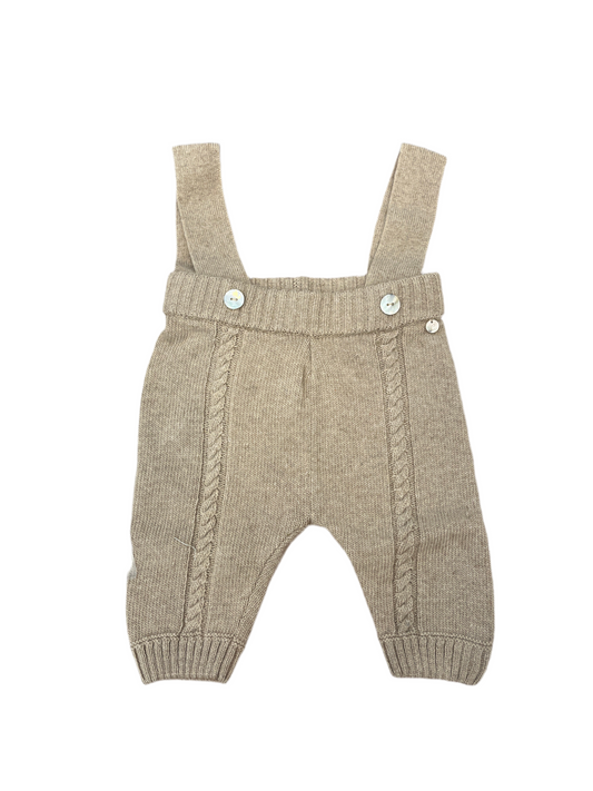 C62660 Pantalone c bretelle tricot