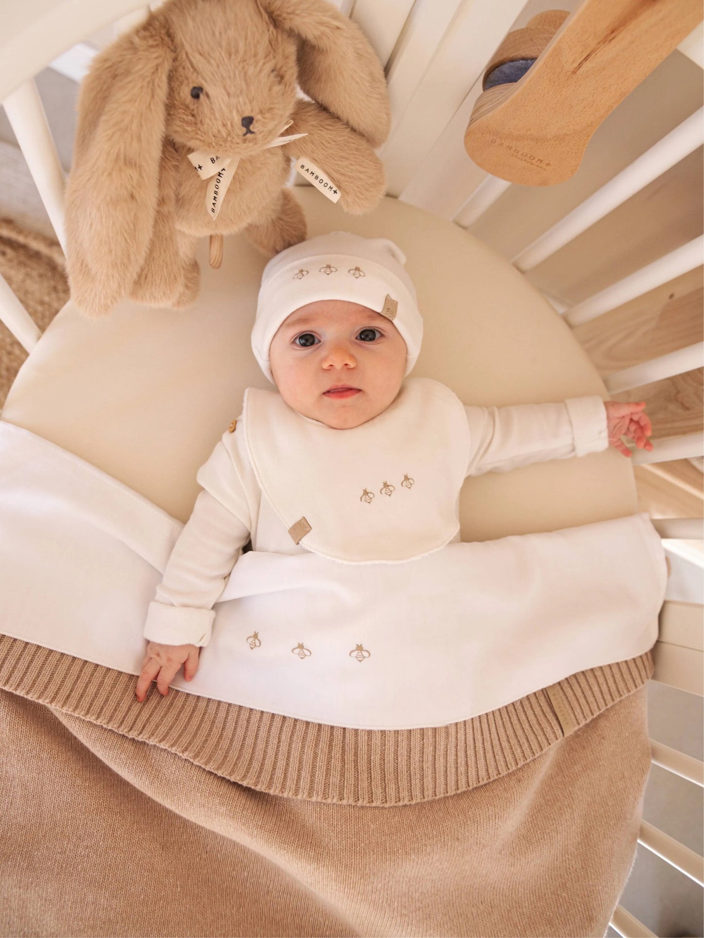 🍃 615TE Cappellino Neonato Bamboom✅