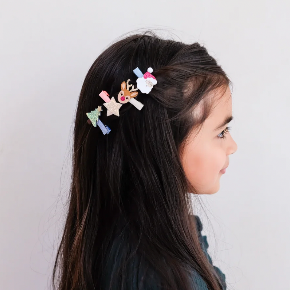 🎀AI26/27 Christmas salon hair clips M.L