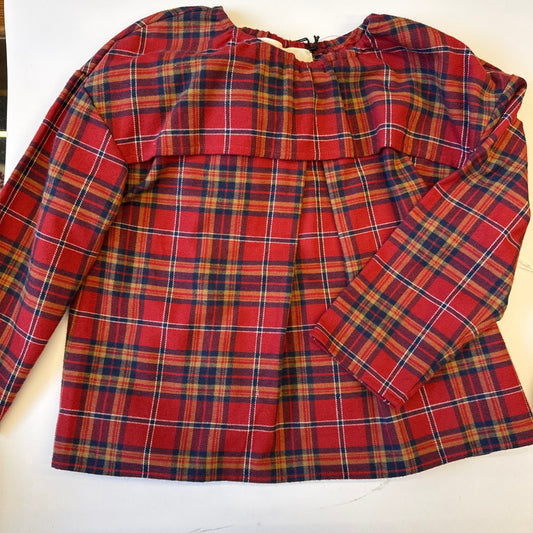 AW Blusa Bambina a Quadri Rossi MEZZOSOPRANO BEFORALL