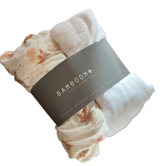 Lenzuolo coprimaterasso con angoli Bamboom✅