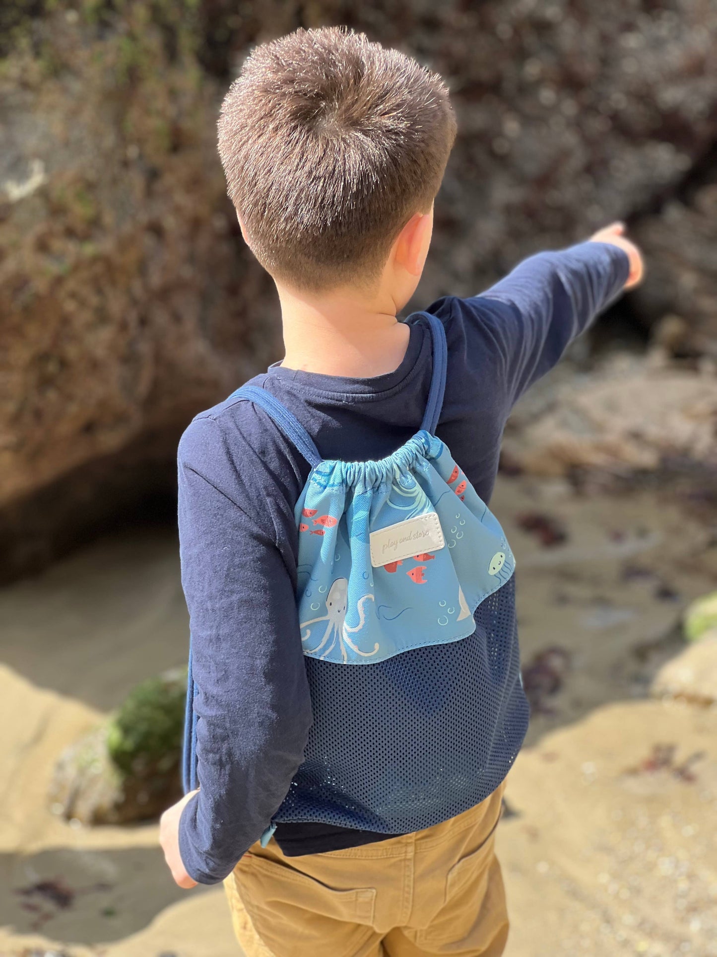 Zaino da spiaggia per bambini Sharks
