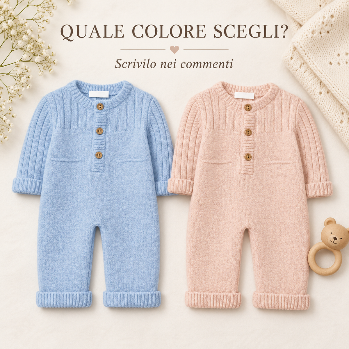 AI26/27 tutina in maglia 07346D/44/43 Wedoble