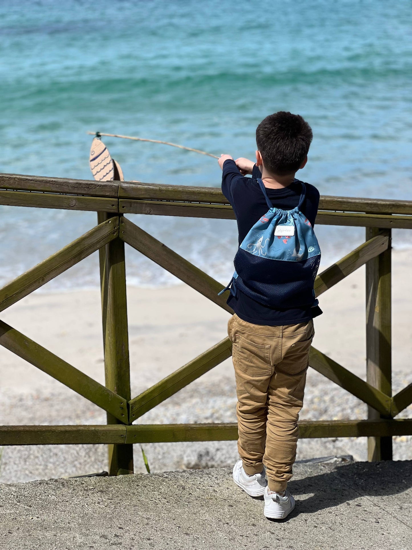 Zaino da spiaggia per bambini Sharks