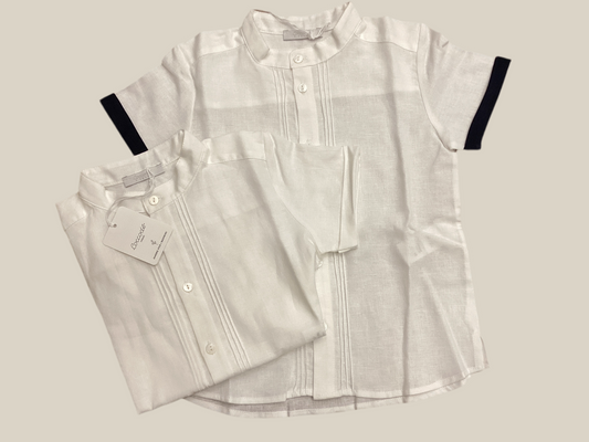 Camicia misto lino