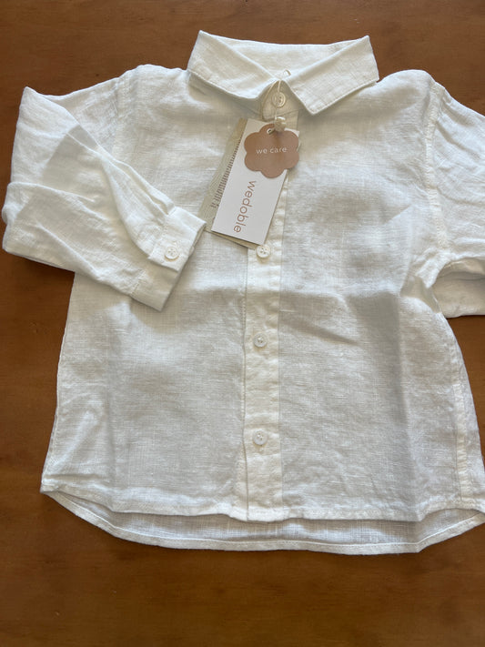 Camicia in lino 10914A