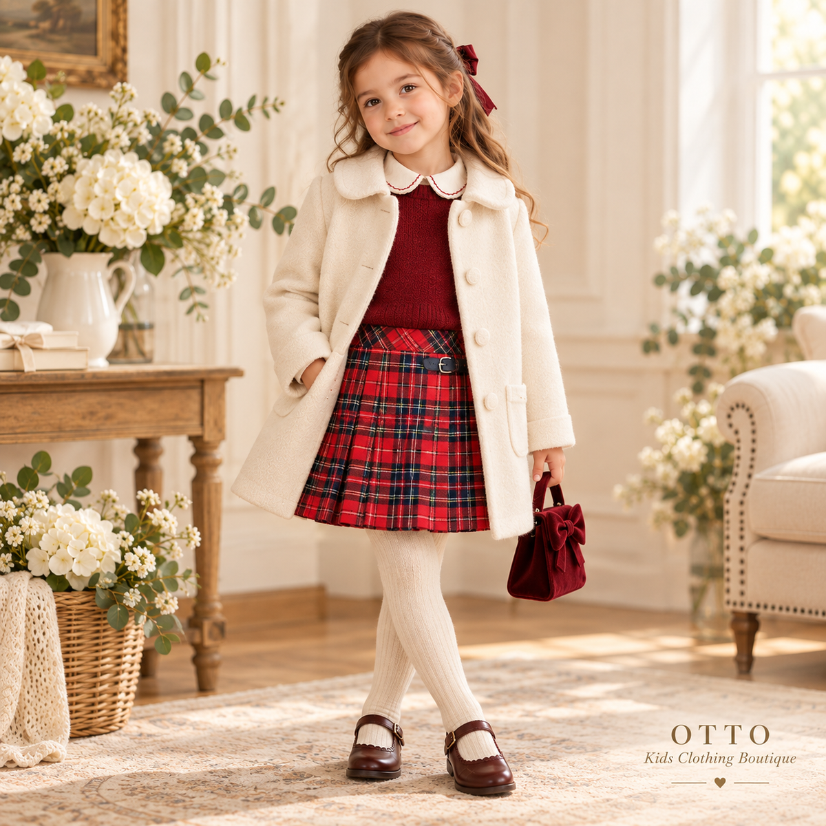 SKIRT TARTAN 60916✅