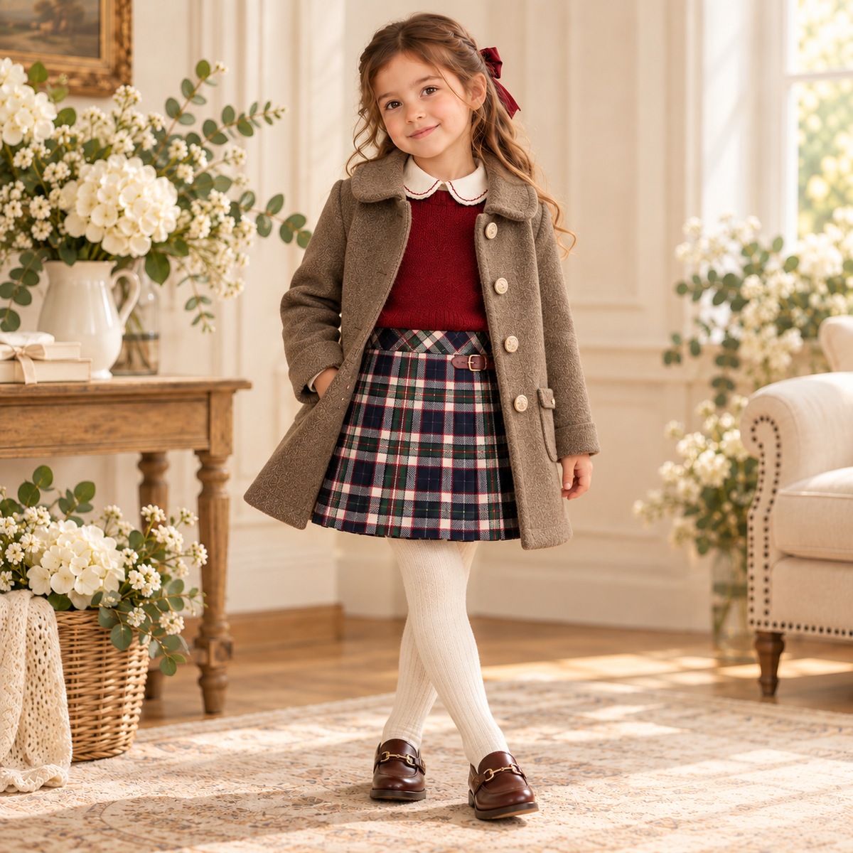 SKIRT TARTAN 60916✅