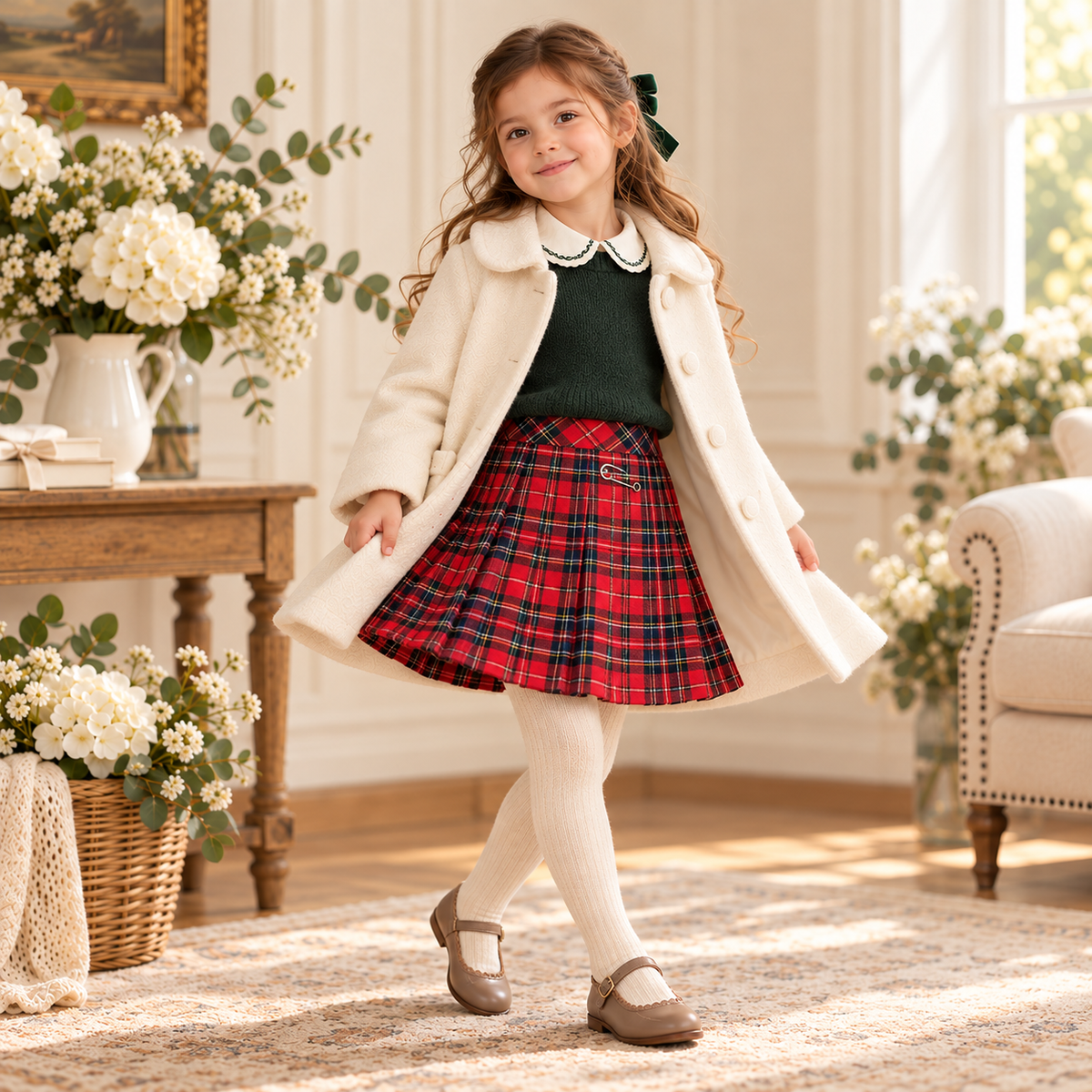 SKIRT TARTAN 60916✅