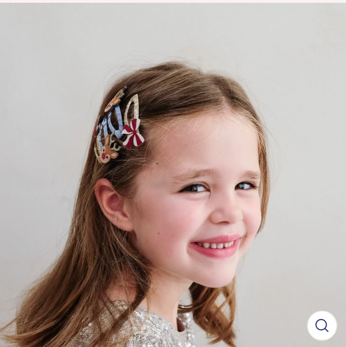 🎀AI26/27 Renna e fiocco hair clips M.L