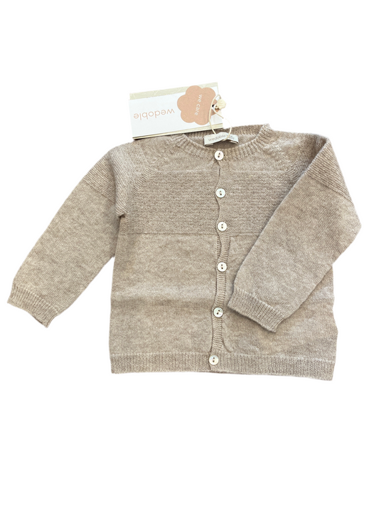 Cardigan Wedoble beige