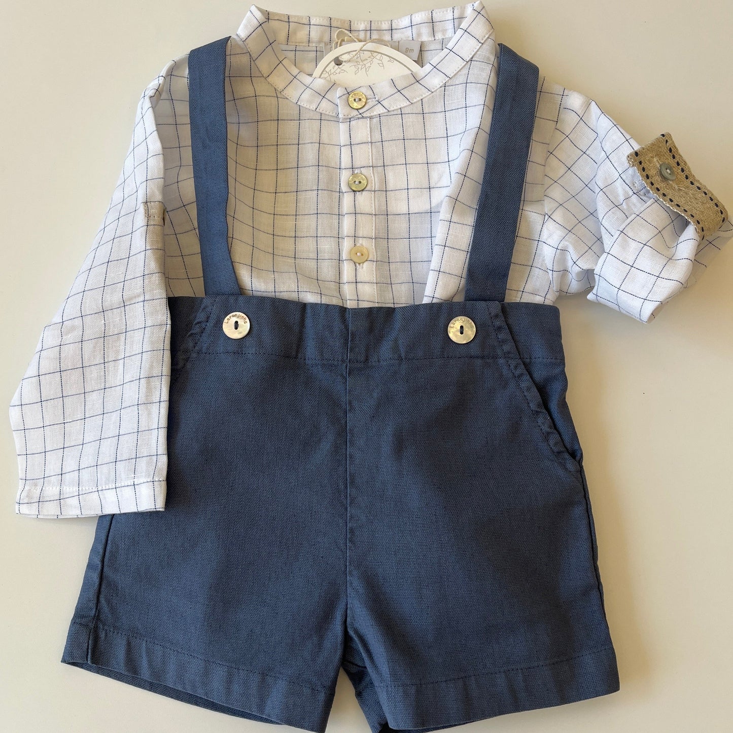 🍋SS26 salopette CV675 Laranjinha