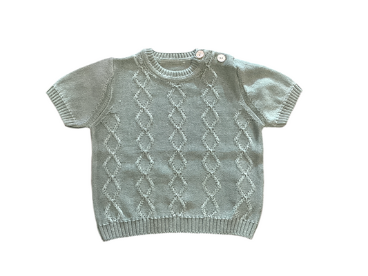 Ap/spalla losanghe 100% tencel eucalipto