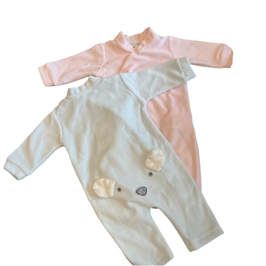 C62002 TUTINA IN CINGLIA RIGHE ROSA