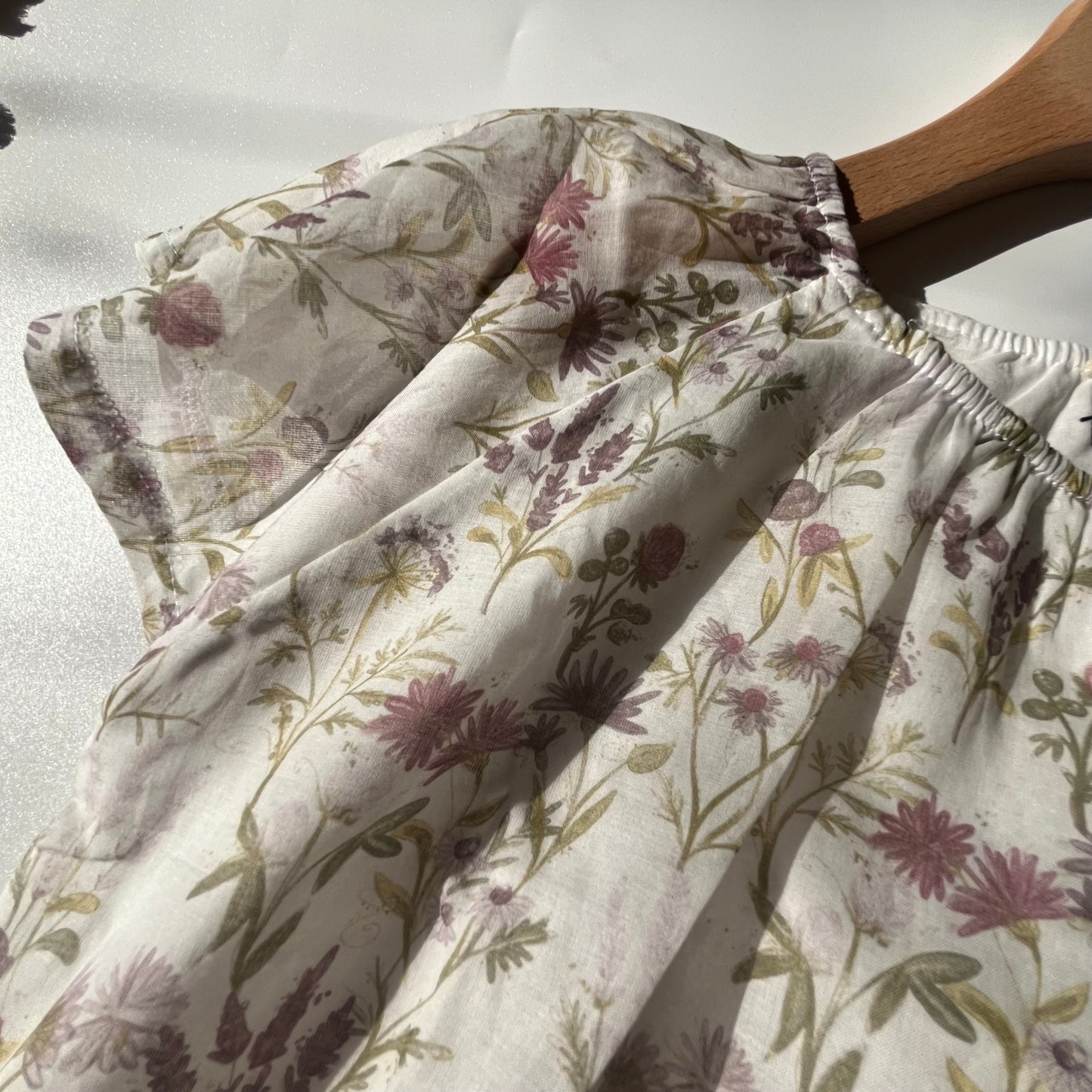 M29183 BLUSA IN MUSSOLA STAMPATA