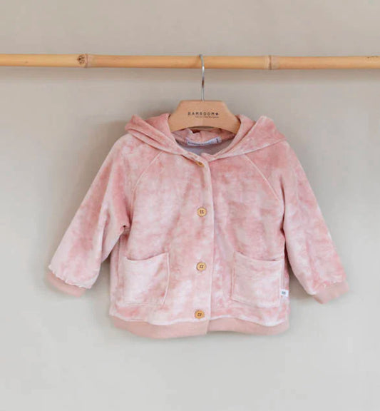 AW Cardigan con orecchie velluto Bamboom