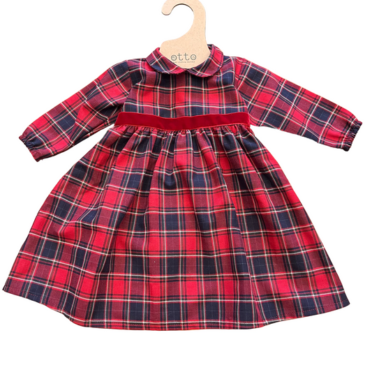 Vestito tartan m/lunga Emmis