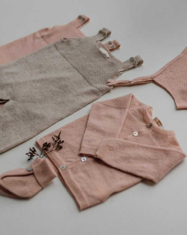 Set in wool and cashmere blend I25.02308A +I25.02310A
