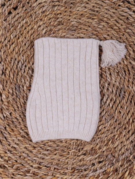 Balaclava knitted in merino wool I25.04307A I25.11307C