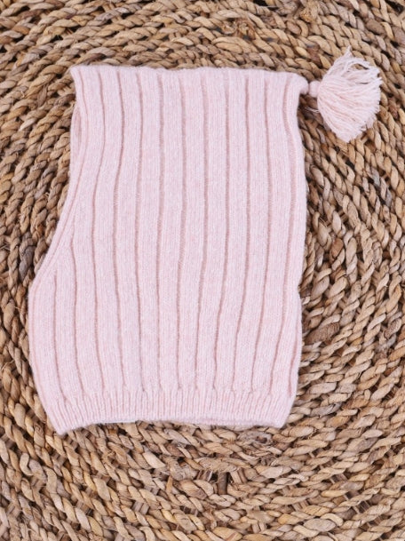 Balaclava knitted in merino wool I25.04307A I25.11307C
