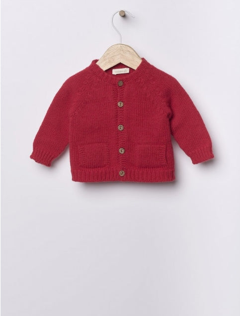 Set Snow Flake cardigan e dungarees I25 09308B