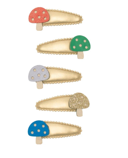 Toadstool mini mabel clips