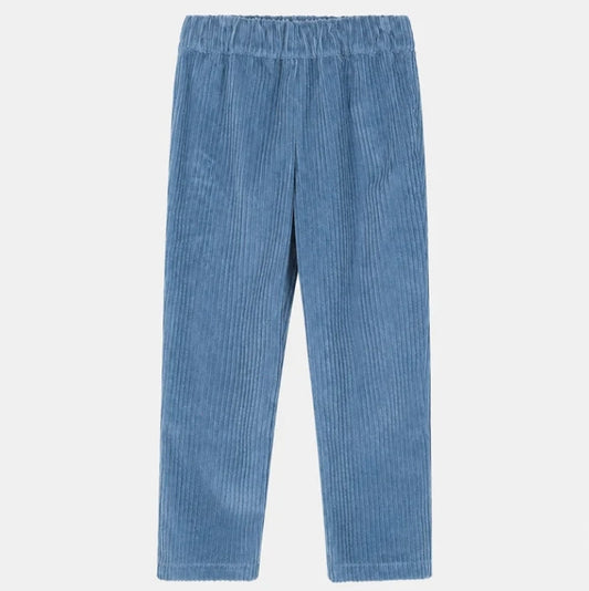 Pantalone Neonata Velluto Rocciatore CIELO P.R